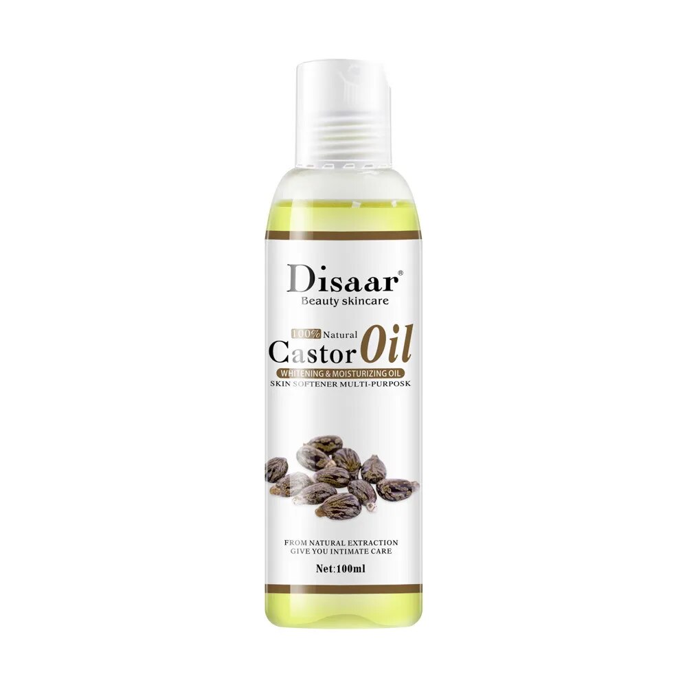 Organic Castor Oil Body Relaxation Massage Essential Oil Mixing Moisturizing Body Emollient Brightening Oil 100ml