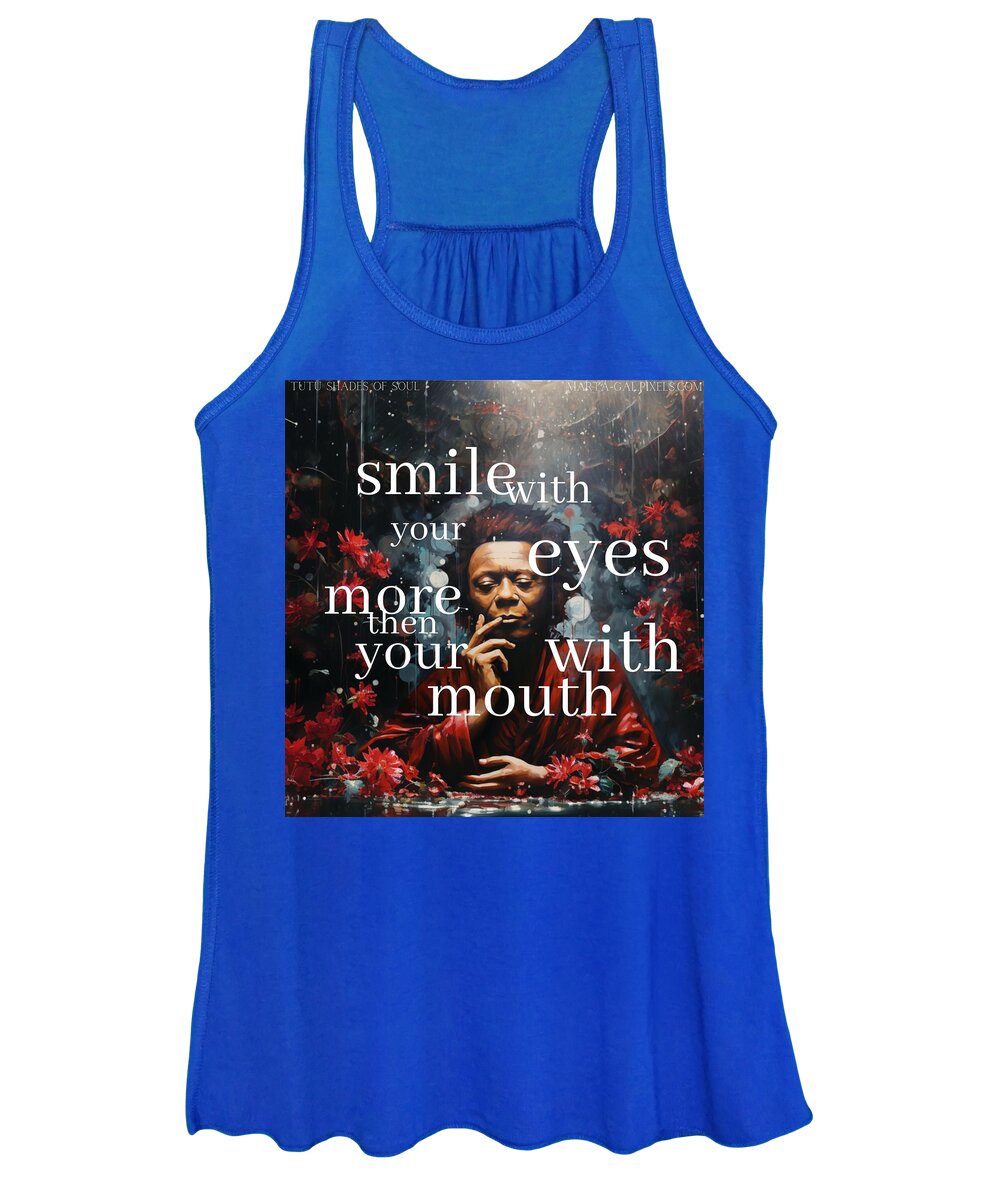 Eyes of Harmony - A Digital Ode to Miles Davis - Women's Tank Top