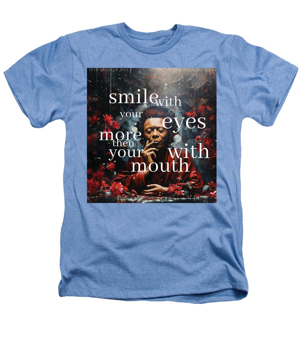 Eyes of Harmony - A Digital Ode to Miles Davis - Heathers T-Shirt