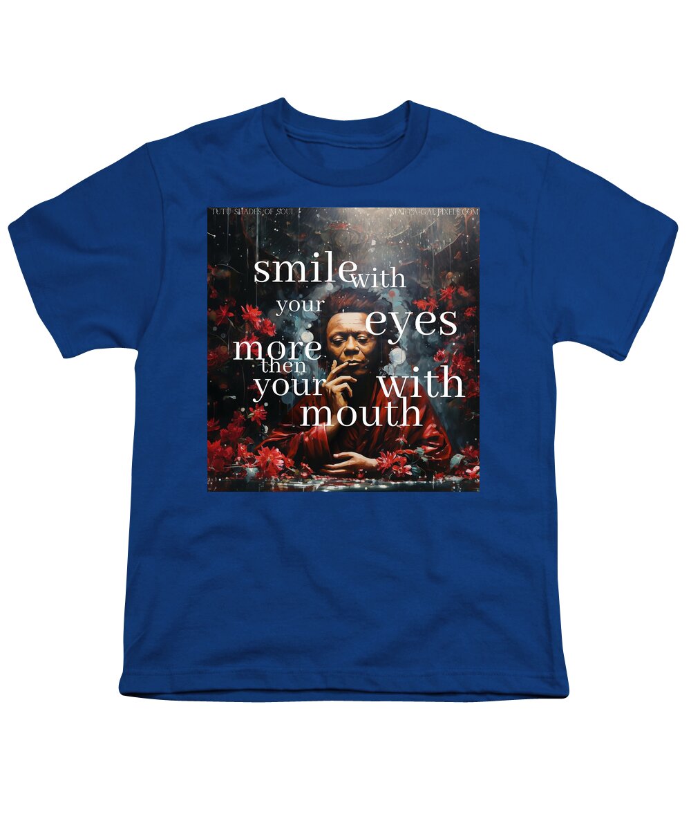 Eyes of Harmony - A Digital Ode to Miles Davis - Youth T-Shirt
