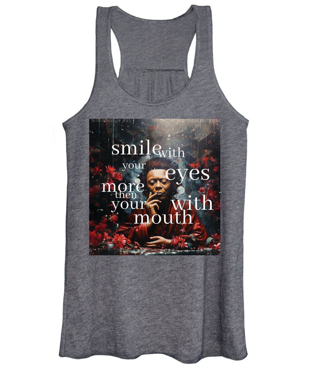 Eyes of Harmony - A Digital Ode to Miles Davis - Women's Tank Top