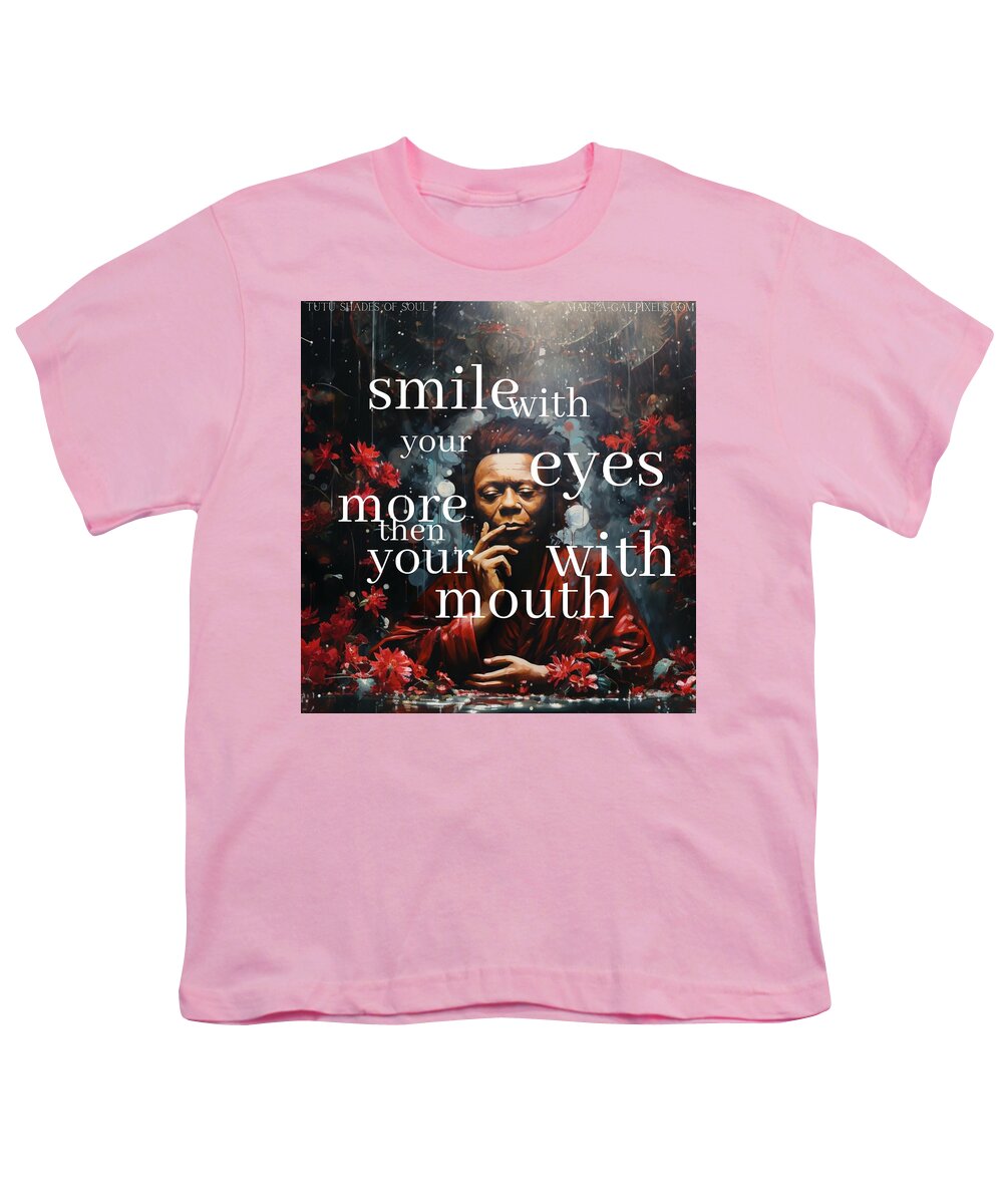 Eyes of Harmony - A Digital Ode to Miles Davis - Youth T-Shirt