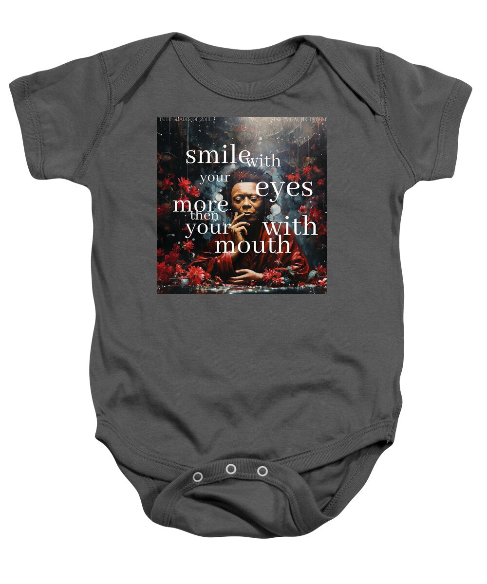 Eyes of Harmony - A Digital Ode to Miles Davis - Baby Onesie