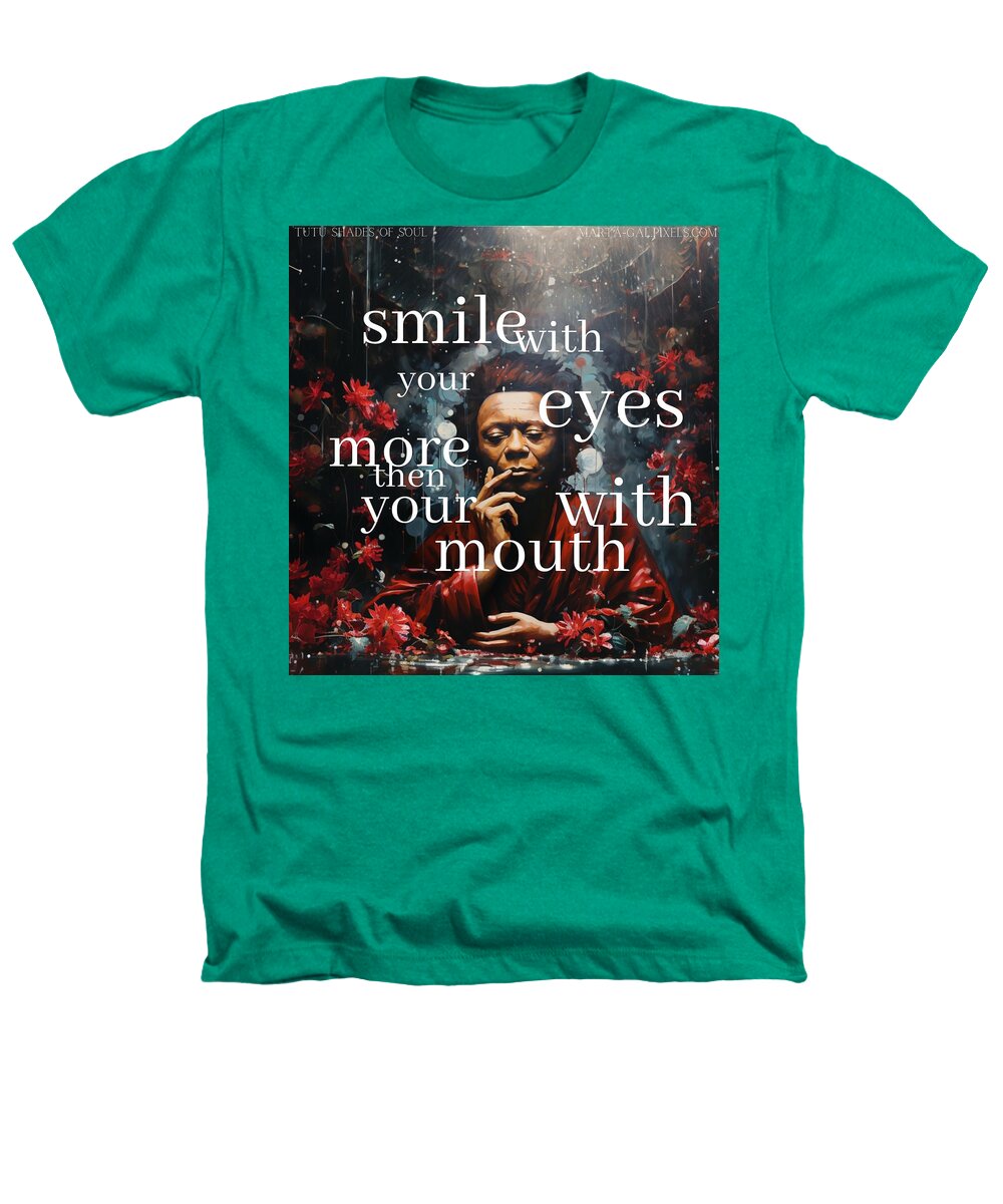 Eyes of Harmony - A Digital Ode to Miles Davis - Heathers T-Shirt