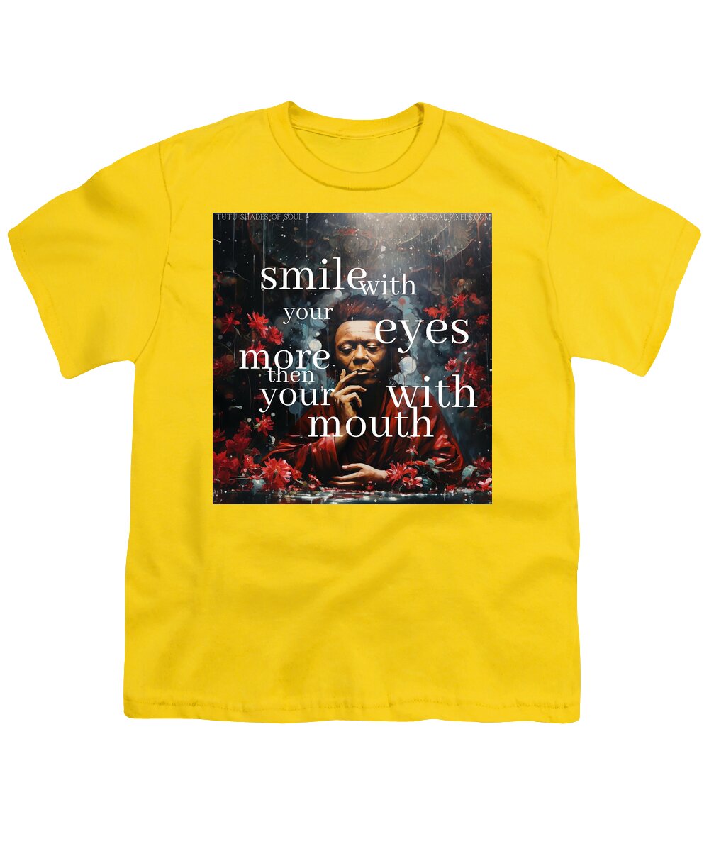Eyes of Harmony - A Digital Ode to Miles Davis - Youth T-Shirt