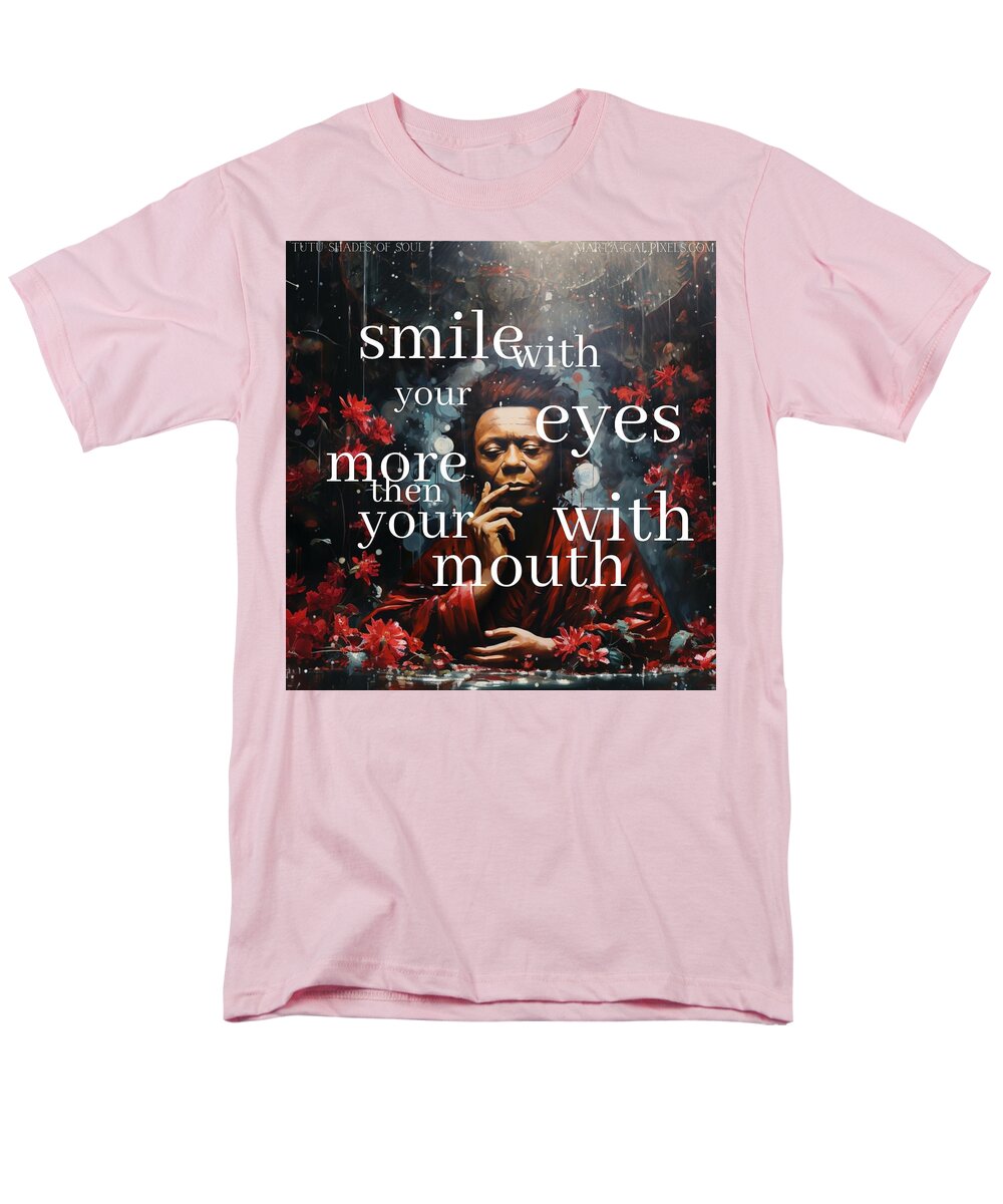 Eyes of Harmony - A Digital Ode to Miles Davis - Men's T-Shirt (Regular Fit)
