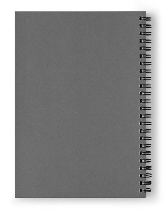 Eyes of Harmony - A Digital Ode to Miles Davis - Spiral Notebook