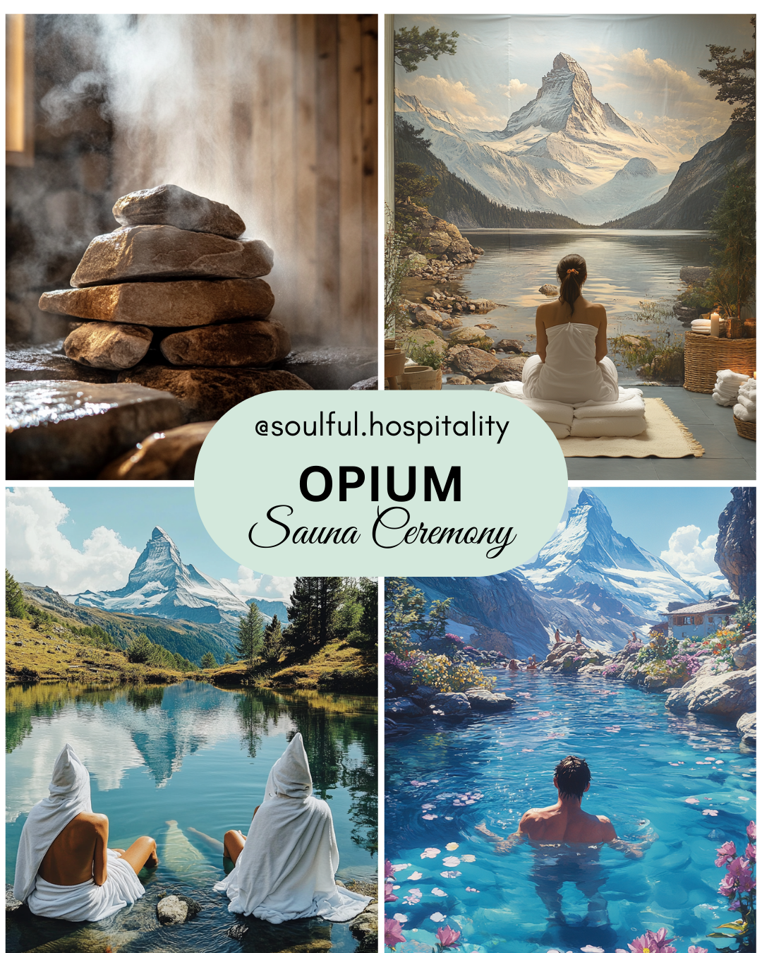 O-P-I-U-M Ceremony – A Steam Sauna Ritual of Rebirth & Renewal