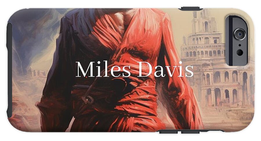 Crimson Reverie Miles Davis - Phone Case