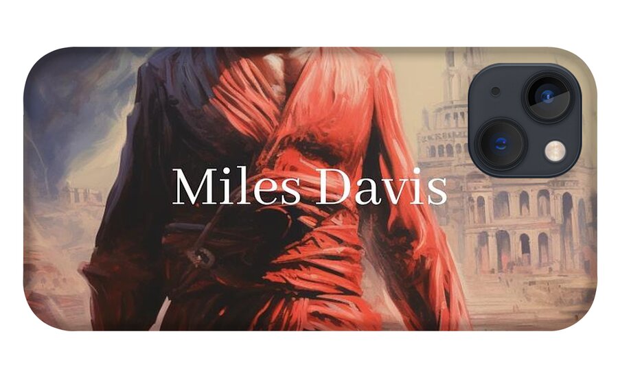 Crimson Reverie Miles Davis - Phone Case