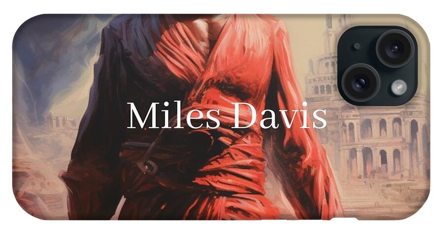 Crimson Reverie Miles Davis - Phone Case