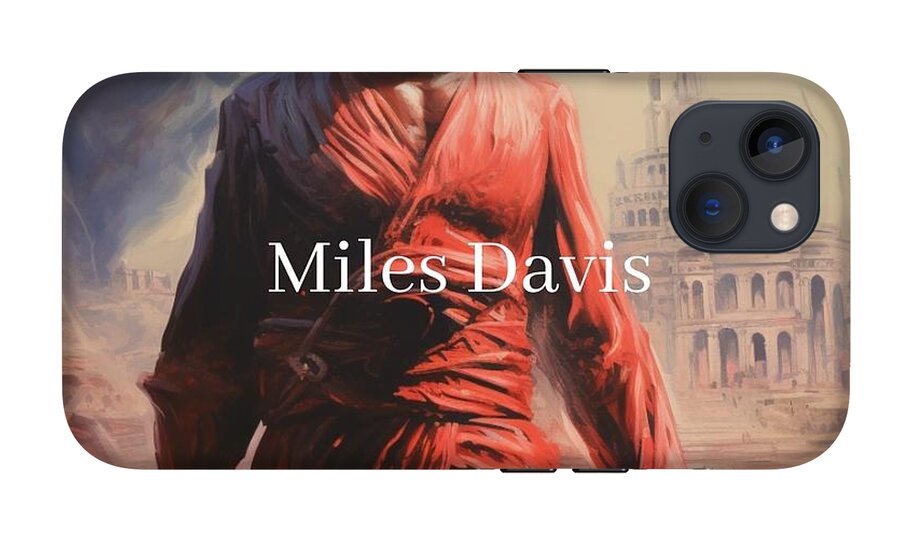 Crimson Reverie Miles Davis - Phone Case