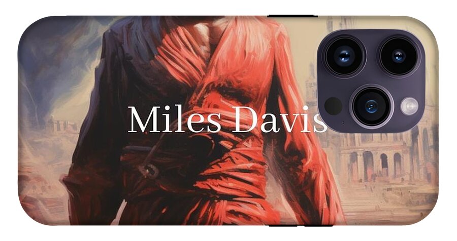 Crimson Reverie Miles Davis - Phone Case