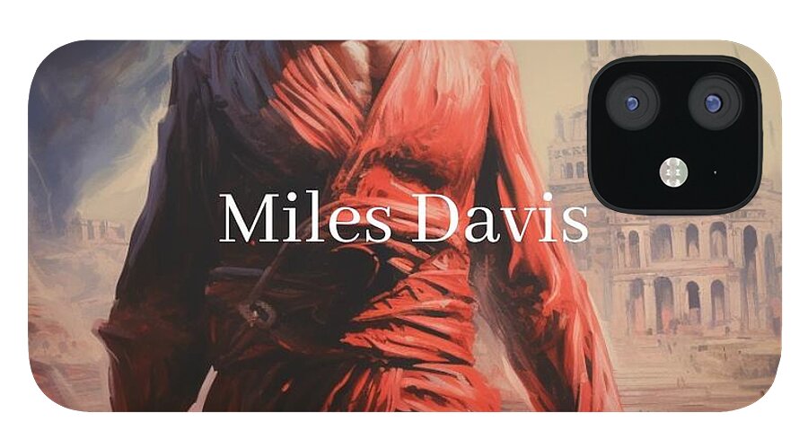 Crimson Reverie Miles Davis - Phone Case