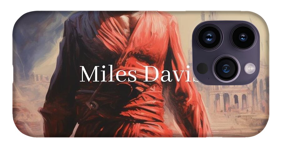 Crimson Reverie Miles Davis - Phone Case