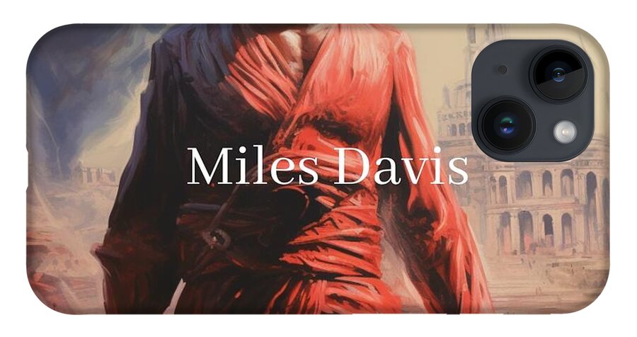 Crimson Reverie Miles Davis - Phone Case