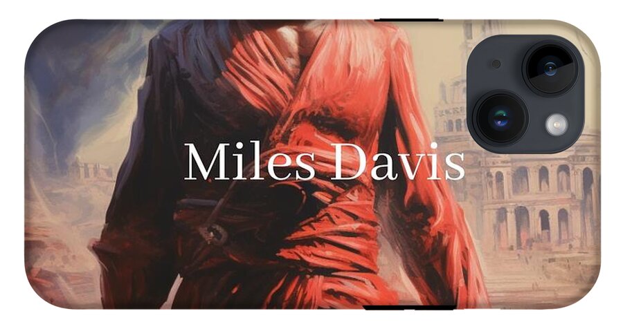 Crimson Reverie Miles Davis - Phone Case