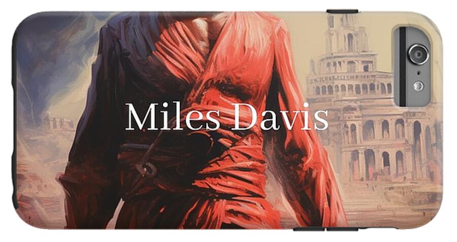 Crimson Reverie Miles Davis - Phone Case