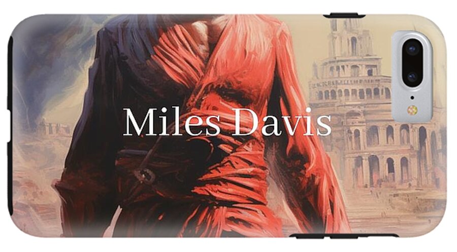 Crimson Reverie Miles Davis - Phone Case