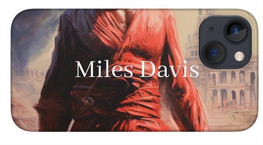 Crimson Reverie Miles Davis - Phone Case