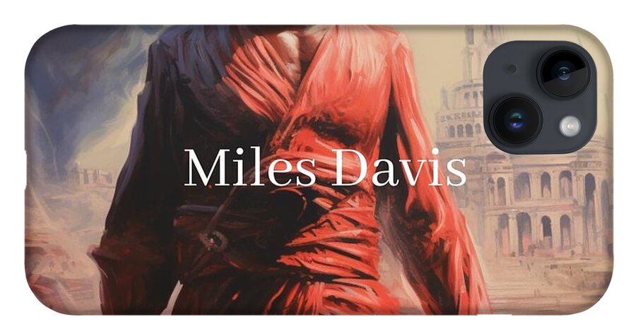 Crimson Reverie Miles Davis - Phone Case