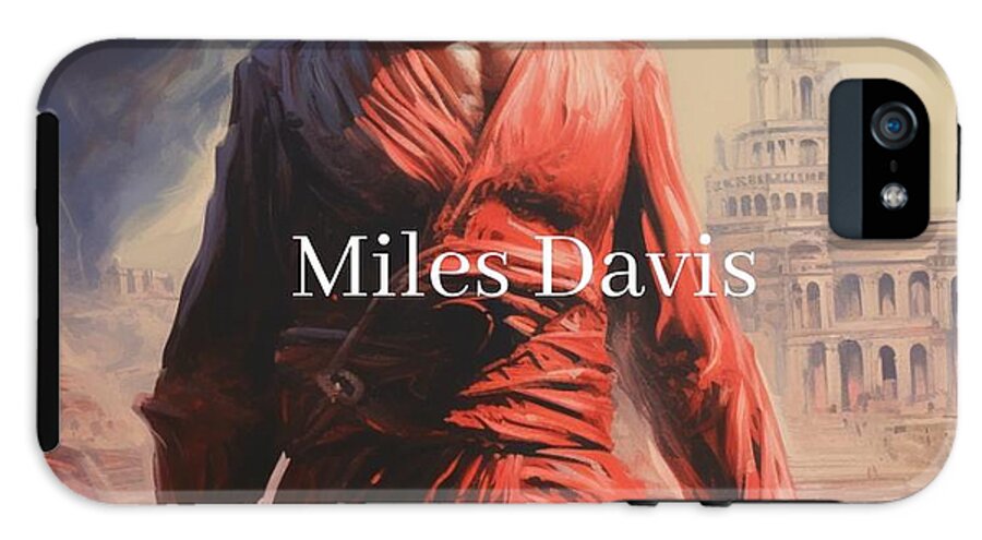 Crimson Reverie Miles Davis - Phone Case