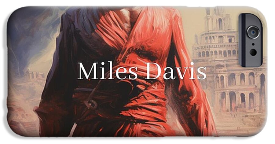 Crimson Reverie Miles Davis - Phone Case