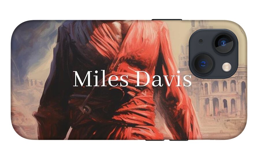 Crimson Reverie Miles Davis - Phone Case