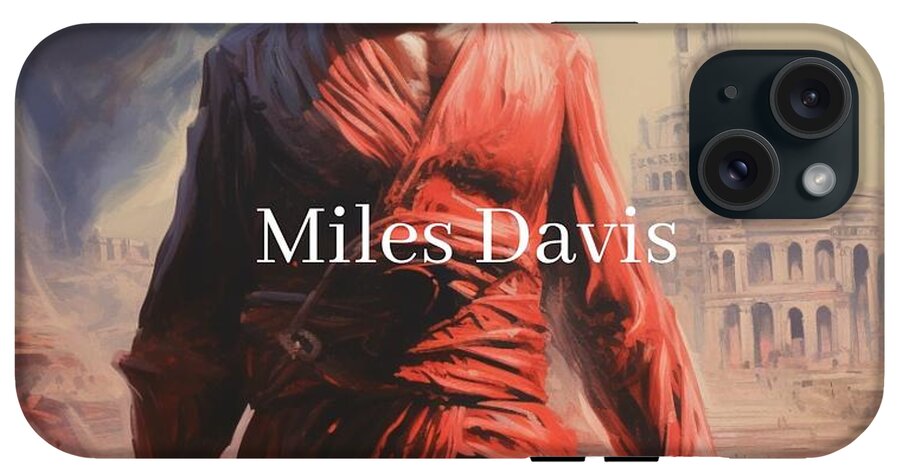 Crimson Reverie Miles Davis - Phone Case