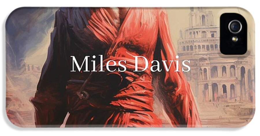 Crimson Reverie Miles Davis - Phone Case