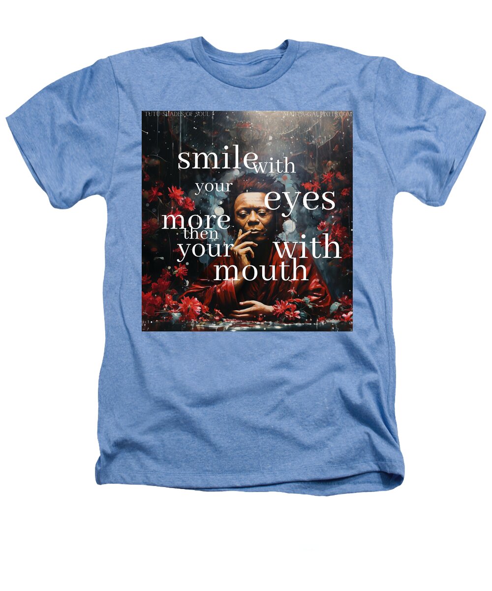 Eyes of Harmony -  A Digital Ode to Miles Davis - Heathers T-Shirt