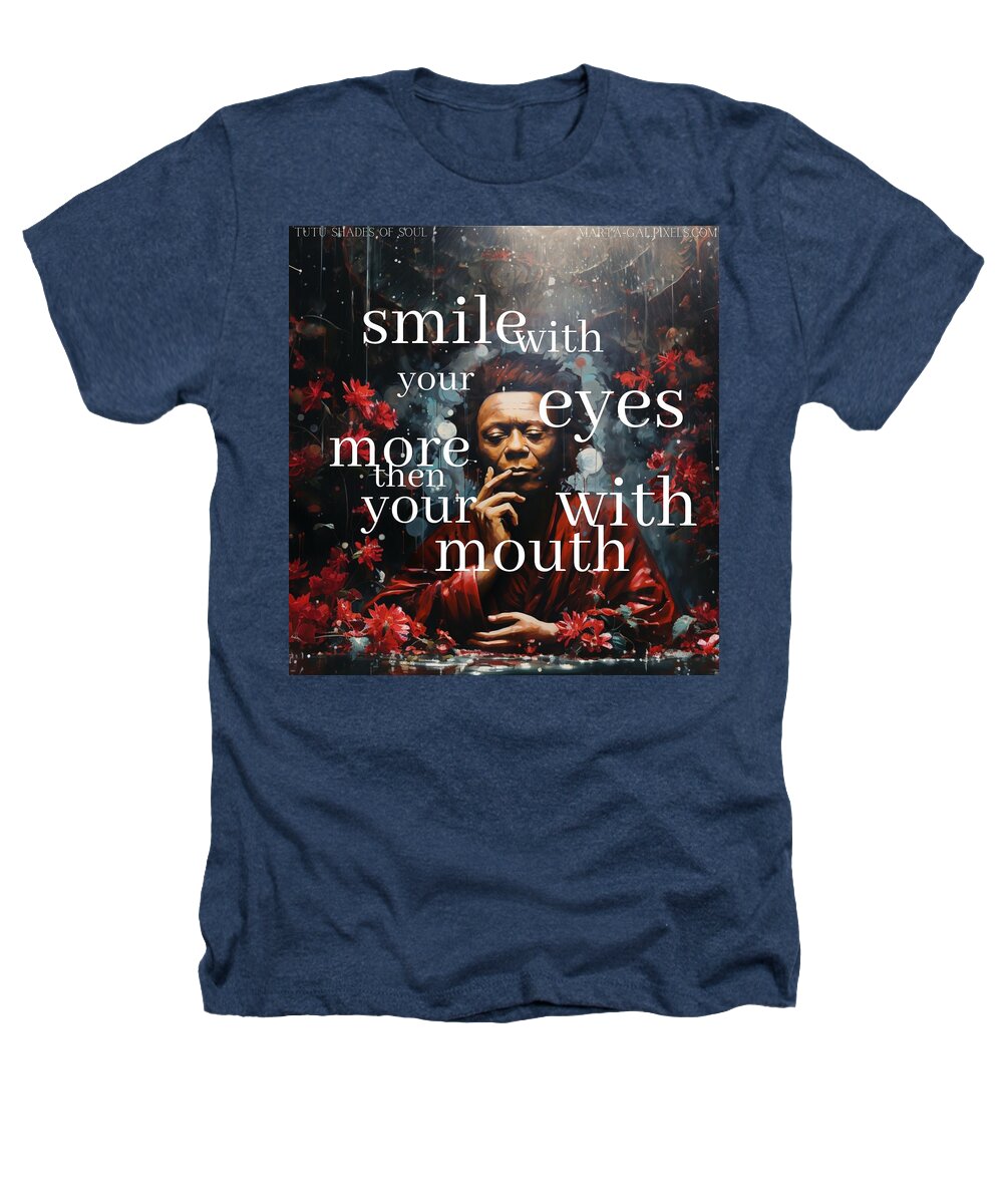 Eyes of Harmony -  A Digital Ode to Miles Davis - Heathers T-Shirt