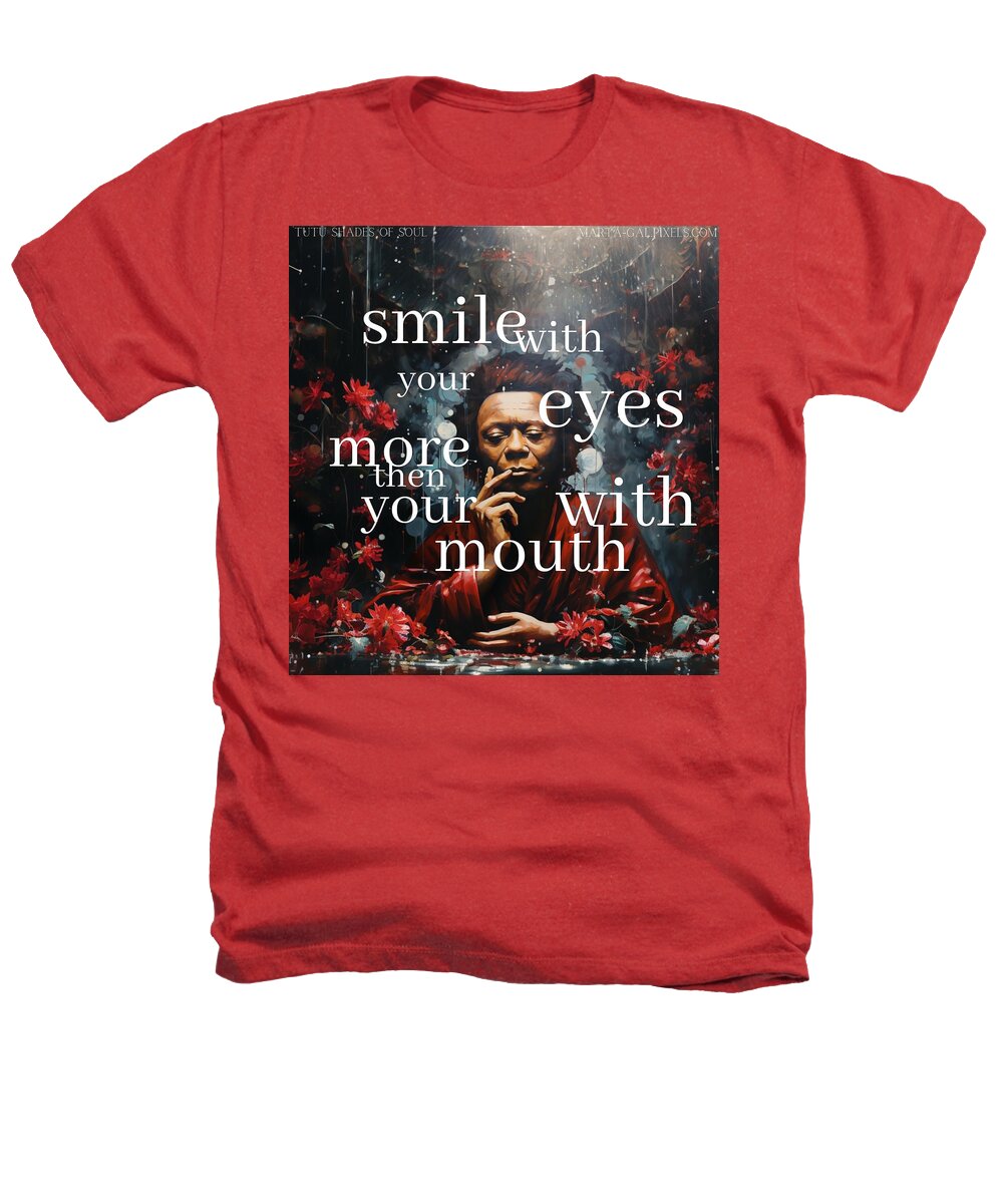 Eyes of Harmony -  A Digital Ode to Miles Davis - Heathers T-Shirt