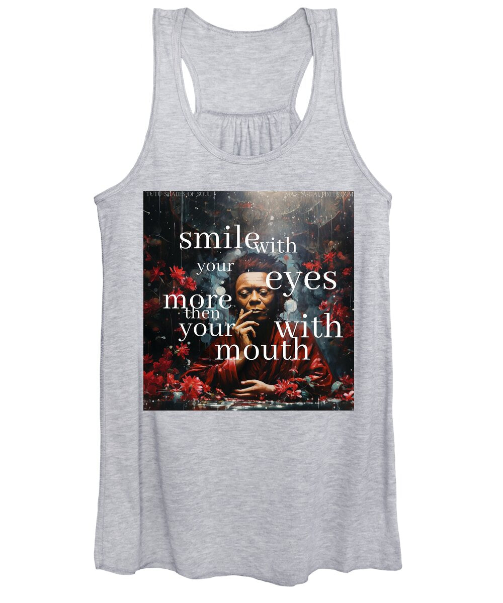 Eyes of Harmony -  A Digital Ode to Miles Davis - Women's Tank Top