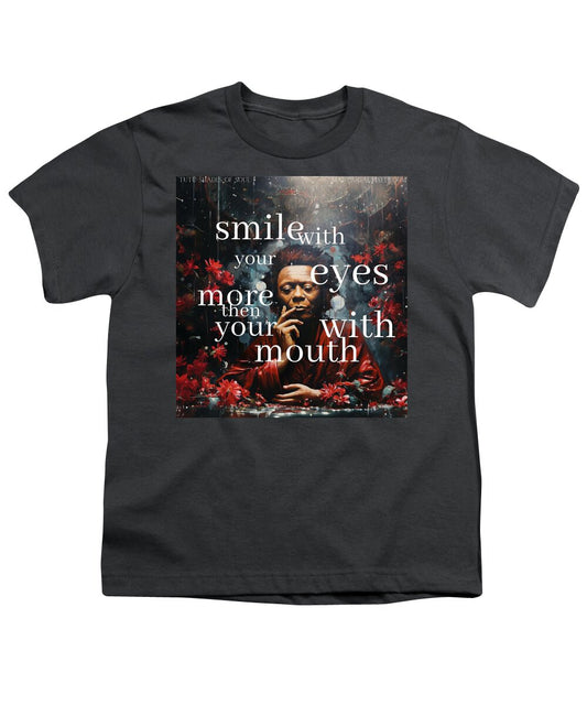 Eyes of Harmony -  A Digital Ode to Miles Davis - Youth T-Shirt