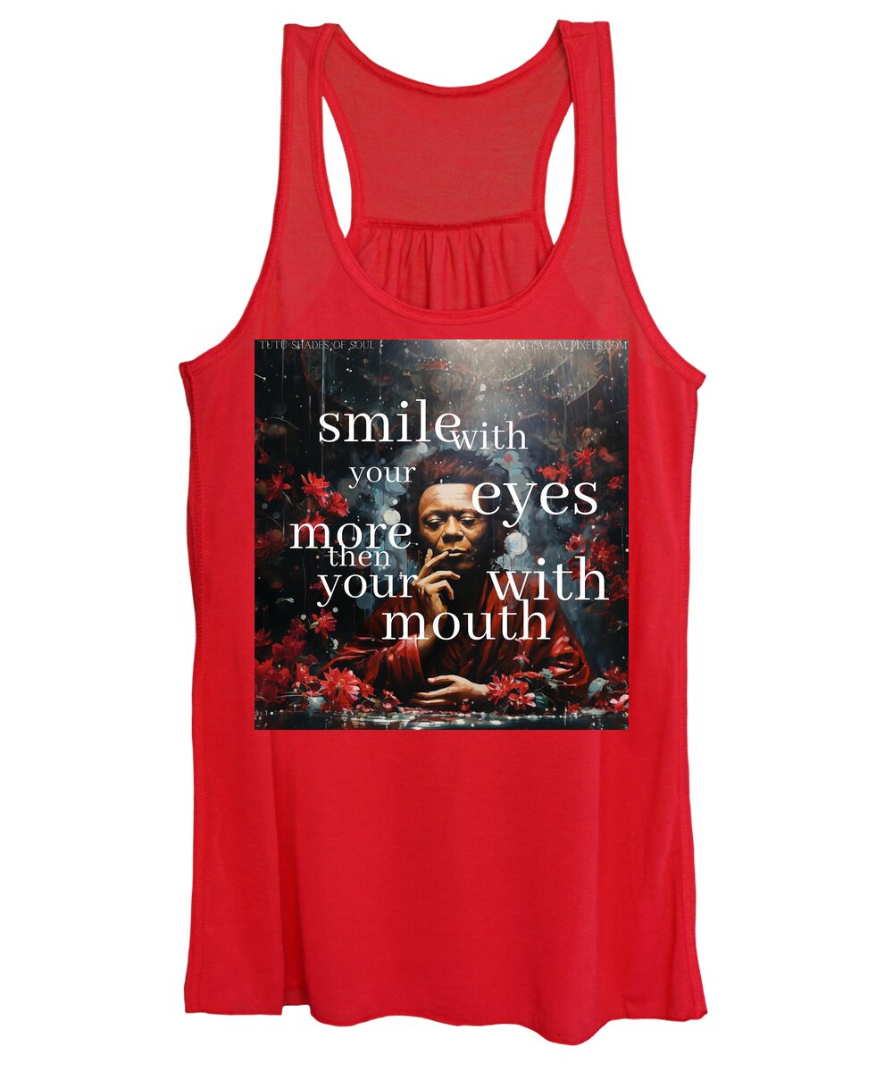 Eyes of Harmony -  A Digital Ode to Miles Davis - Women's Tank Top