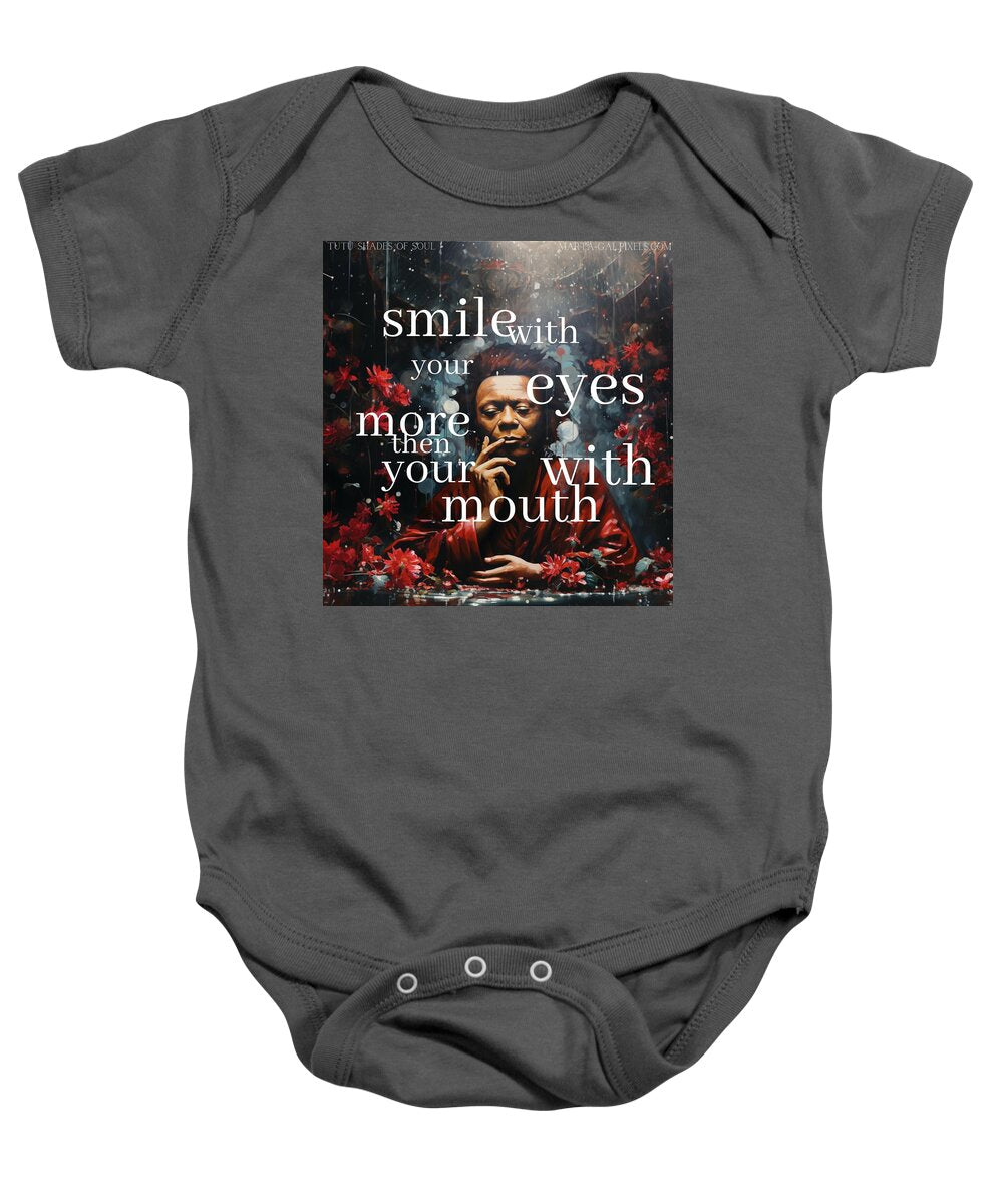 Eyes of Harmony -  A Digital Ode to Miles Davis - Baby Onesie