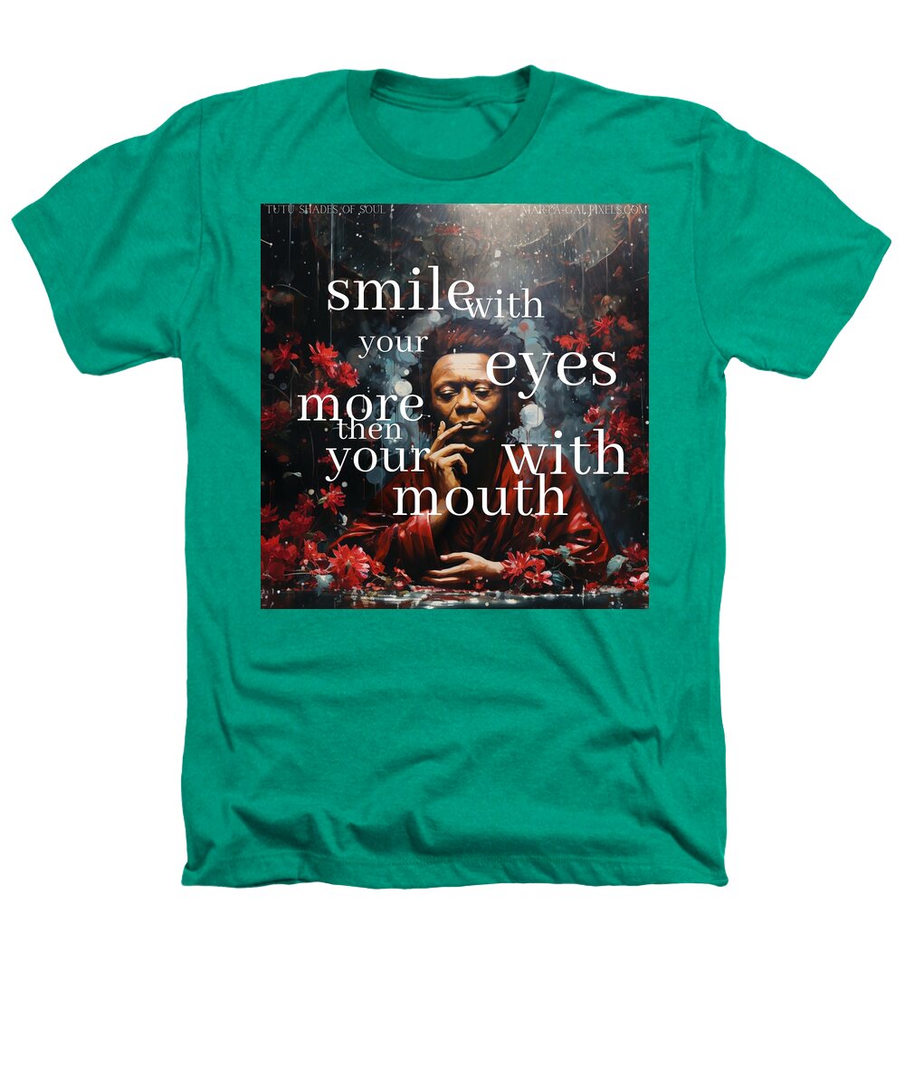 Eyes of Harmony -  A Digital Ode to Miles Davis - Heathers T-Shirt