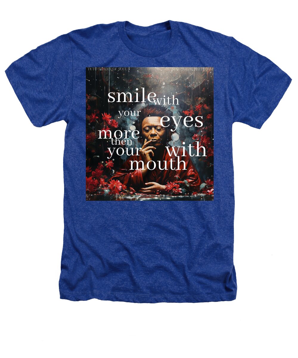 Eyes of Harmony -  A Digital Ode to Miles Davis - Heathers T-Shirt