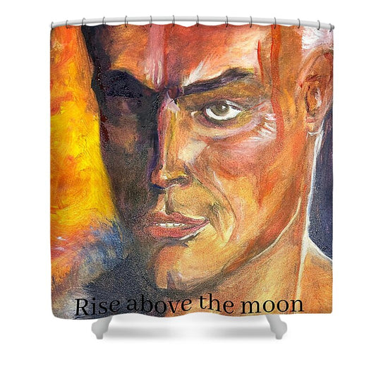 Moon - Shower Curtain