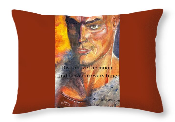 Moon - Throw Pillow