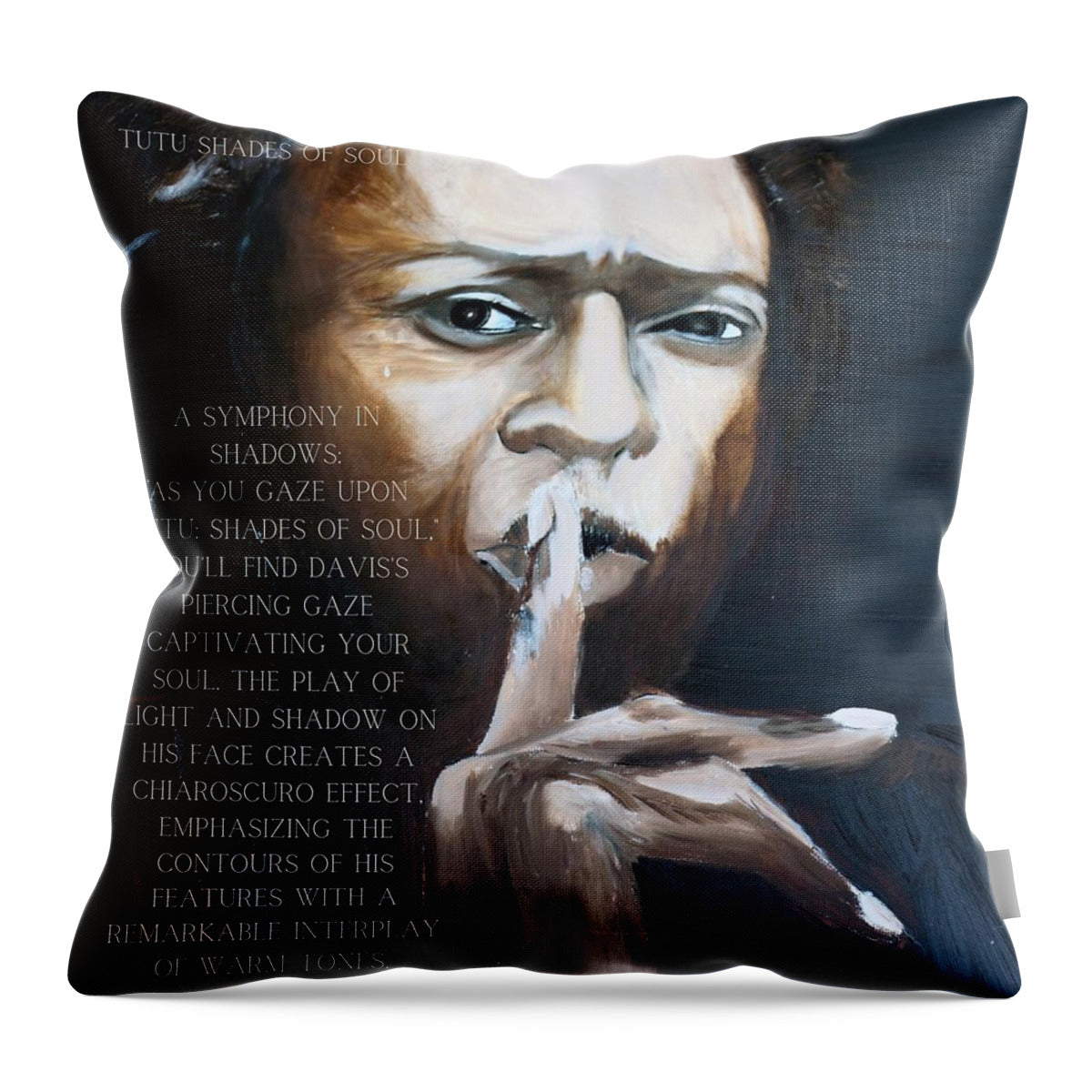 Tutu - Shades of Soul - Throw Pillow