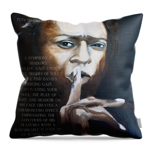 Tutu - Shades of Soul - Throw Pillow